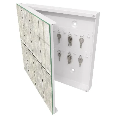 Wall mounted key box Modern elegance
