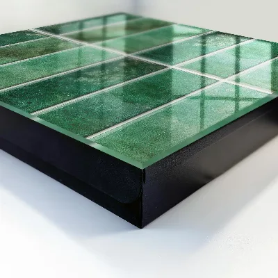 Wall mounted key box Green pattern