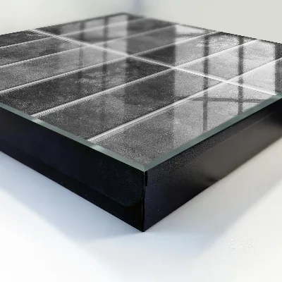Key box for wall Grey tiles