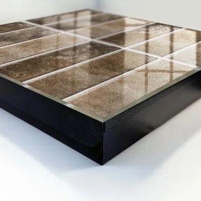 Wall mounted key box Warm tiles