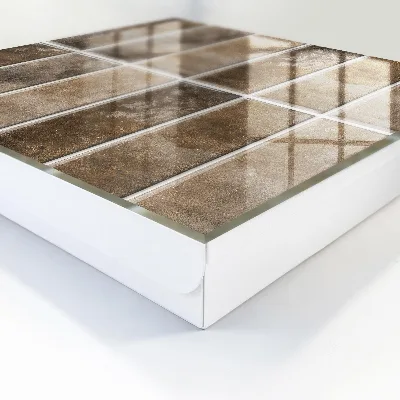 Wall mounted key box Warm tiles