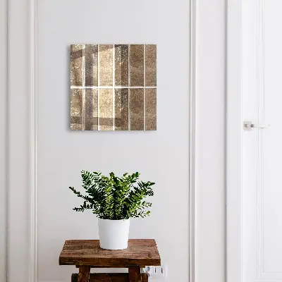 Wall mounted key box Warm tiles
