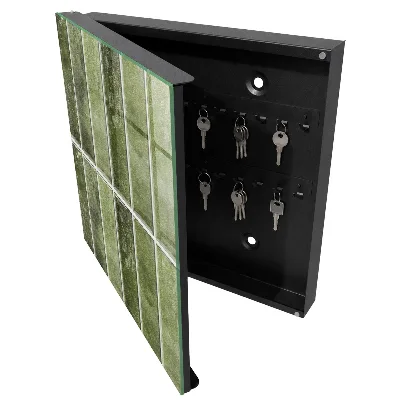 Key box for wall Green tiles