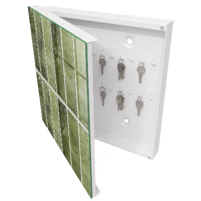 Key box for wall Green tiles