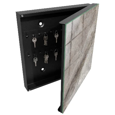 Key box for wall Stone texture