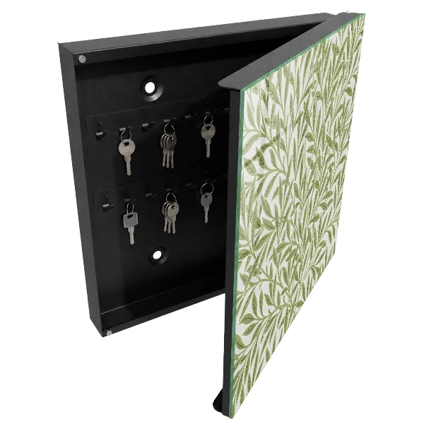 Wall mounted key box Green nature