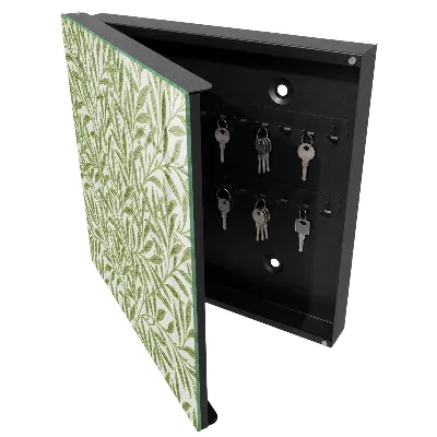 Wall mounted key box Green nature