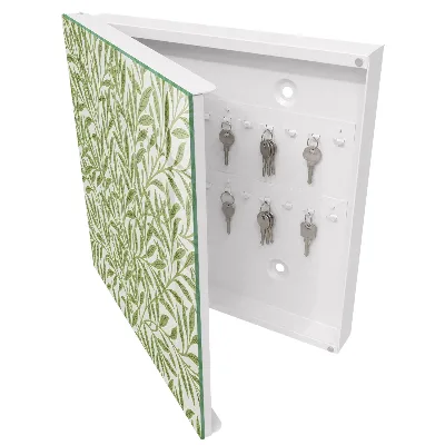Wall mounted key box Green nature