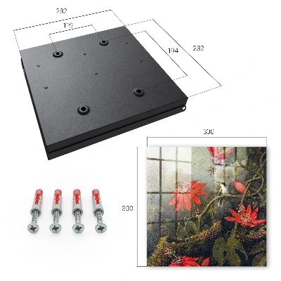 Key box for wall Exoticism of nature