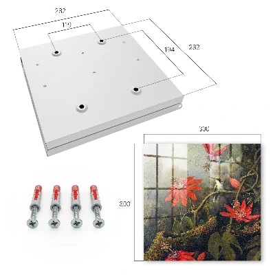 Key box for wall Exoticism of nature