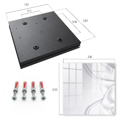 Wall mounted key box Satin bedding