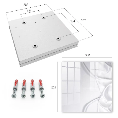 Wall mounted key box Satin bedding