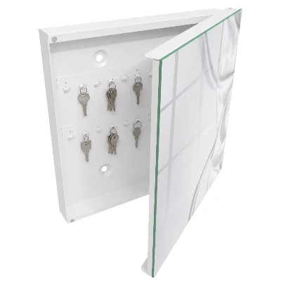 Wall mounted key box Satin bedding