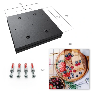 Key box for wall Fruit breakfast