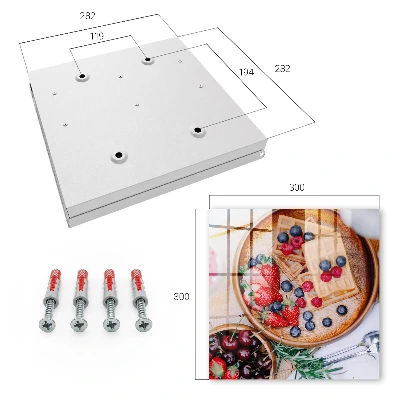 Key box for wall Fruit breakfast