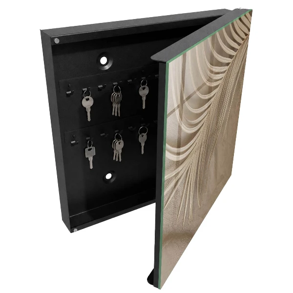 Wall mounted key box Natural elegance