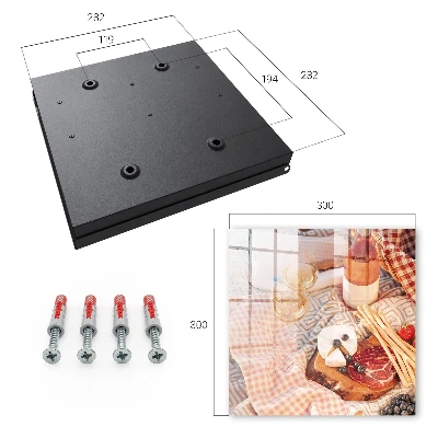 Wall mounted key box Picnic blanket