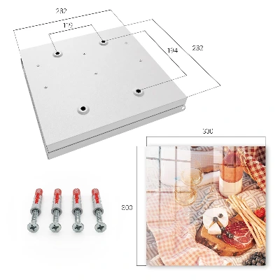 Wall mounted key box Picnic blanket