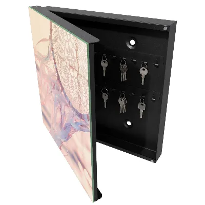 Key cabinet Lace decoration