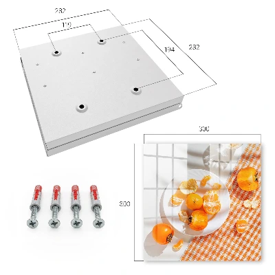 Wall mounted key box Juicy fruits