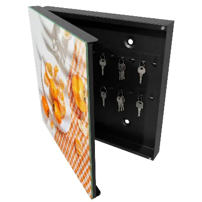 Wall mounted key box Juicy fruits