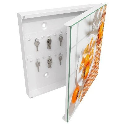 Wall mounted key box Juicy fruits