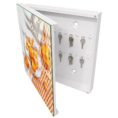 Wall mounted key box Juicy fruits