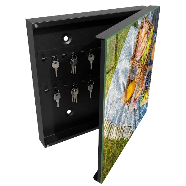 Wall mounted key box Idyllic picnic