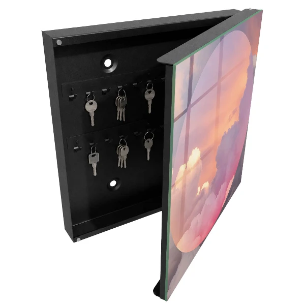Key box for wall Ethereal clouds