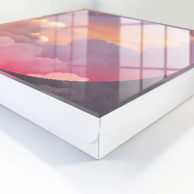 Key box for wall Ethereal clouds