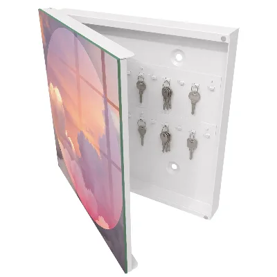 Key box for wall Ethereal clouds