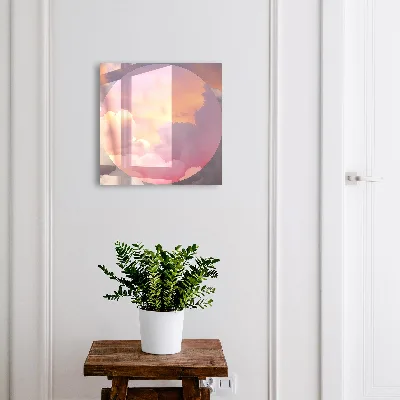 Key box for wall Ethereal clouds
