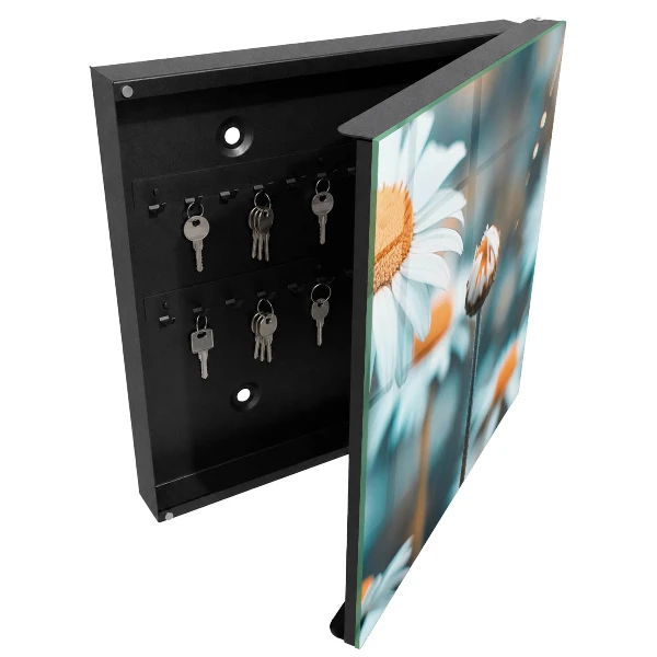 Wall mounted key box Floral lightness
