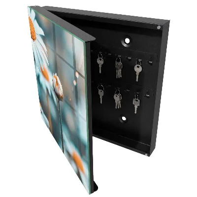 Wall mounted key box floral lightness design
