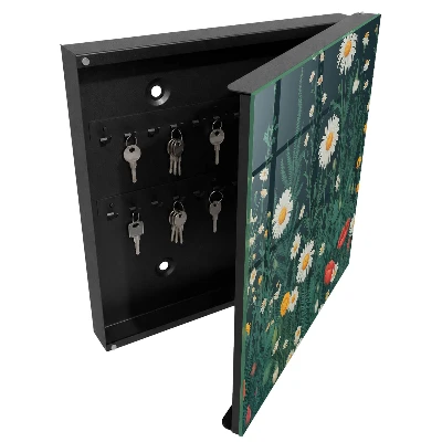 Key cabinet Floral meadow