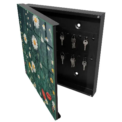 Key cabinet Floral meadow