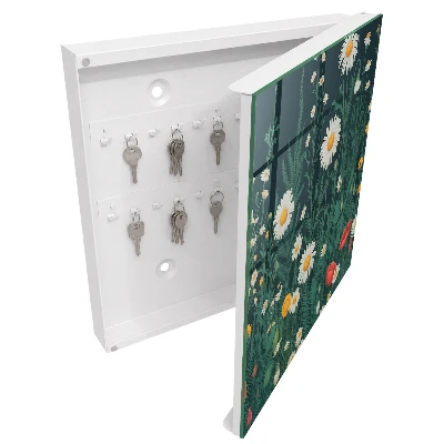 Key cabinet Floral meadow