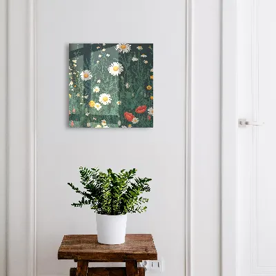 Key cabinet Floral meadow