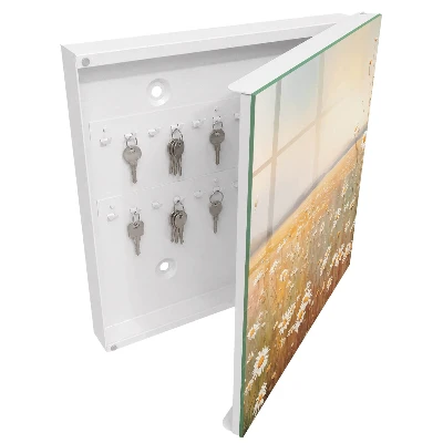 Key box for wall Floral meadow