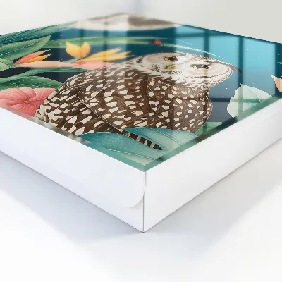 Wall mounted key box Exotic landscape