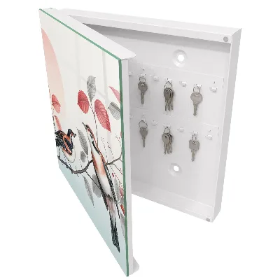 Key cabinet Birds nature