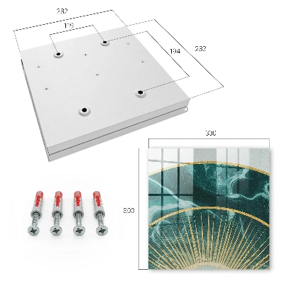 Wall mounted key box Elegant harmony