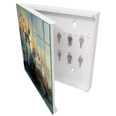 Key box for wall Castle in autumn