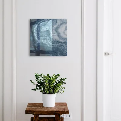 Key cabinet cosmic swirl design