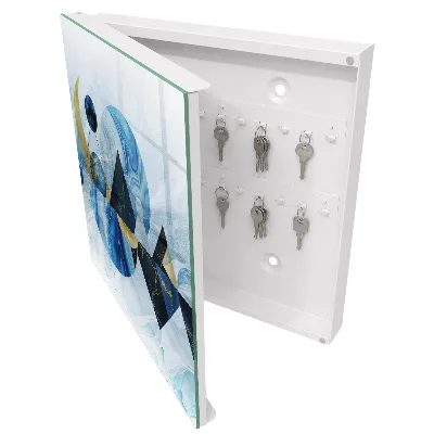 Key box for wall cosmic abstraction design