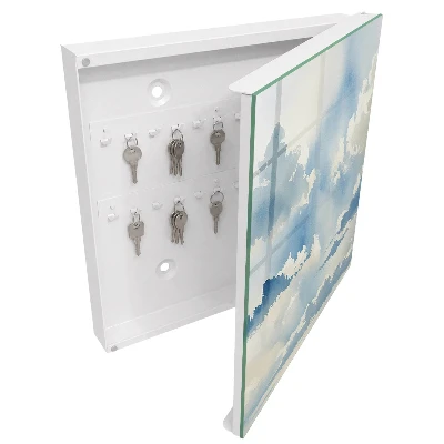 Key box for wall Clouds sky