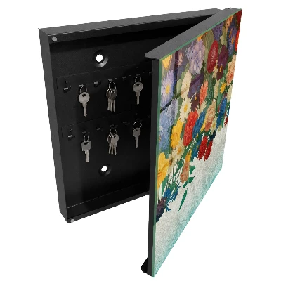 Key cabinet Floral paradise