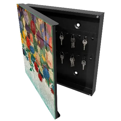 Key cabinet Floral paradise