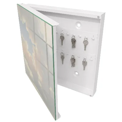 Key box for wall Clouds sky