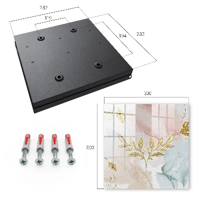 Wall mounted key box Pastel charm